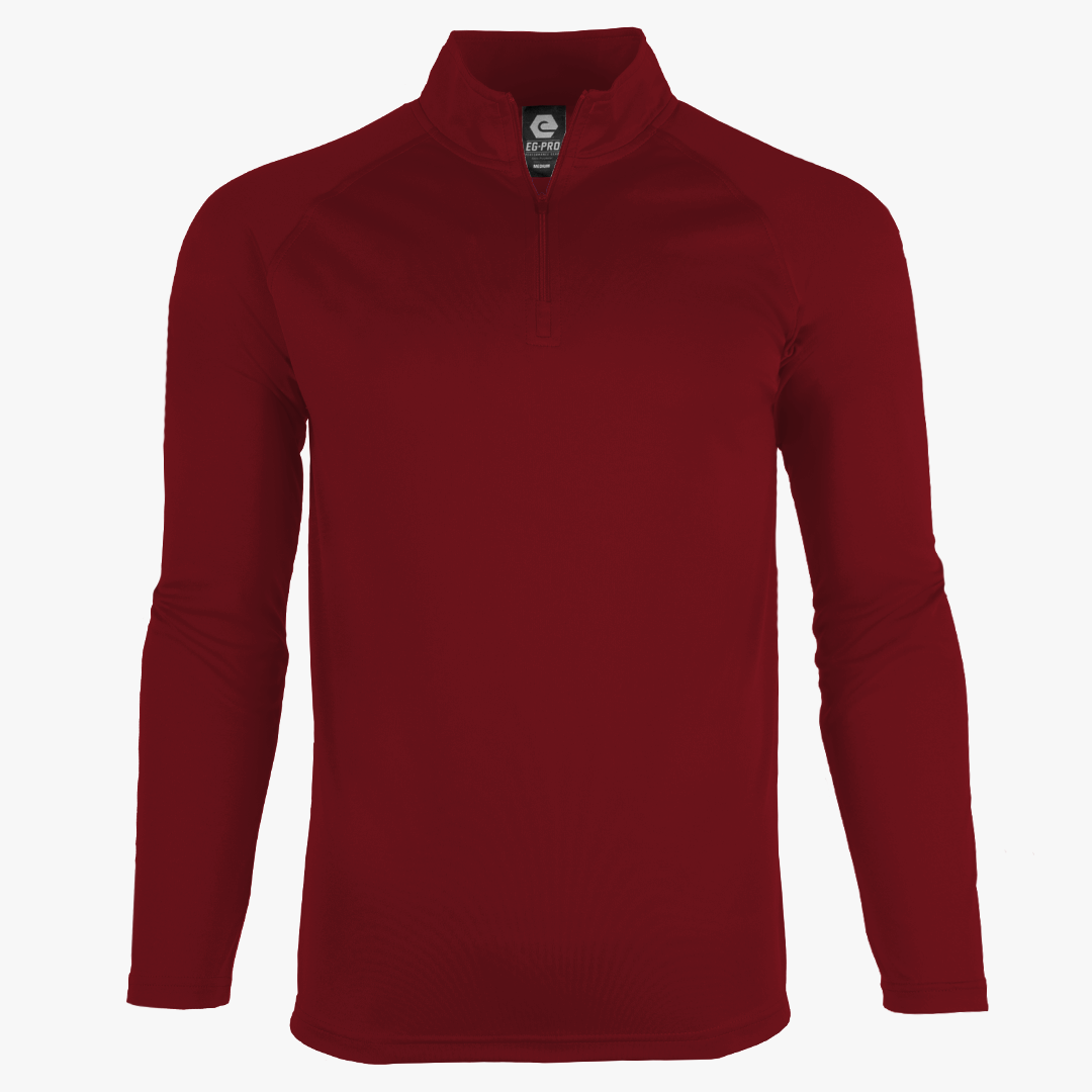 Men's Light Weight Long Sleeve Performance 1/4 Zip