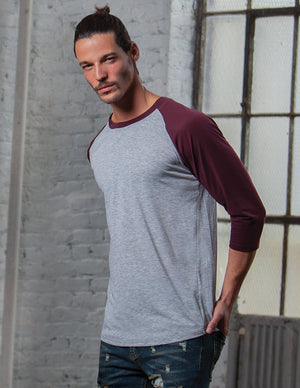 Performance Varsity 3/4 Sleeve Baseball Tee