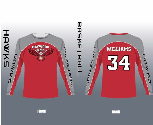 Custom Sublimated LS Shooter Shirt