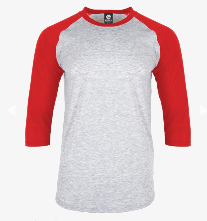 Performance Varsity 3/4 Sleeve Baseball Tee