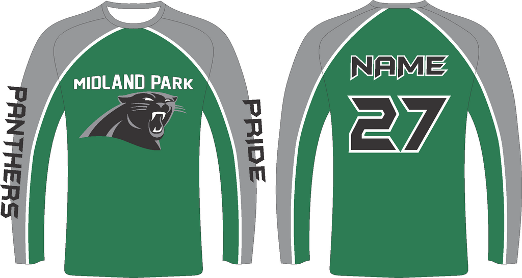 Midland Park Custom Sublimated LS Shooter Shirt