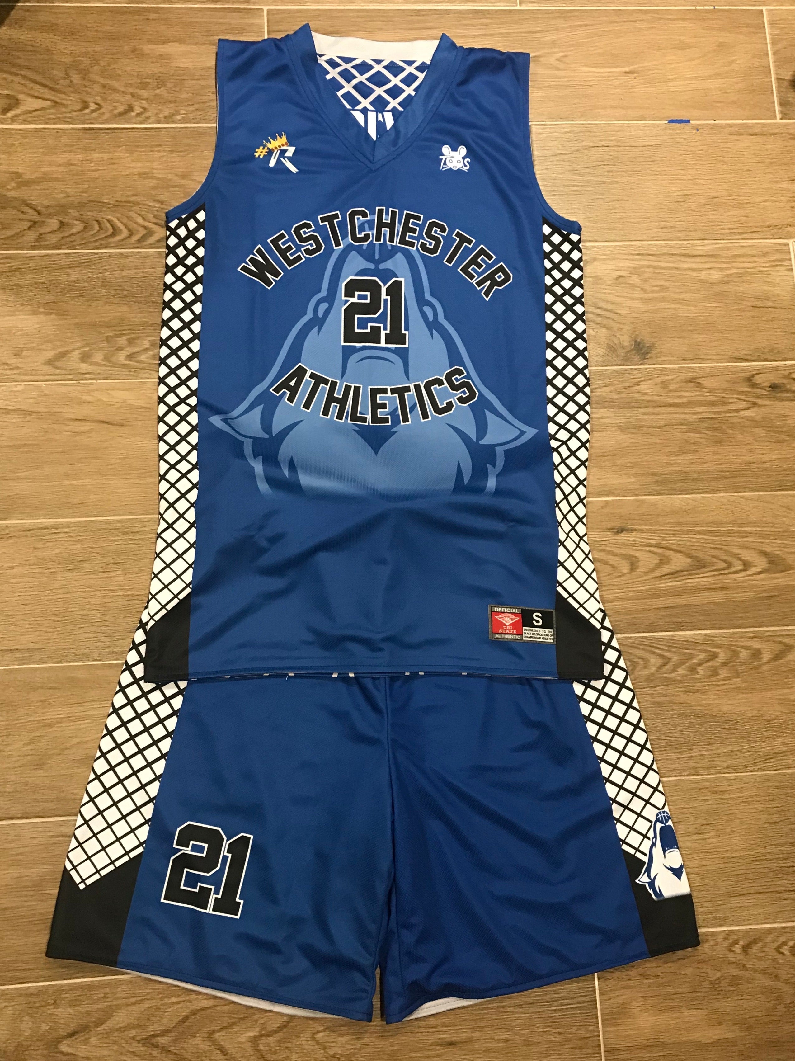 Custom Sublimated Reversible Basketball Uniforms