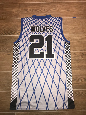 Custom Sublimated Reversible Basketball Uniforms